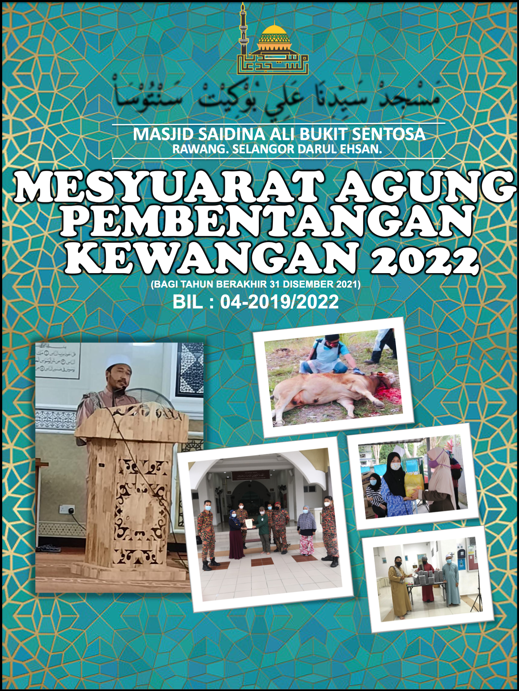 Mesyuarat Agung Pembentangan
          Kewangan (2022) Bagi Tahun Kewangan Berakhir 31 Disember 2021